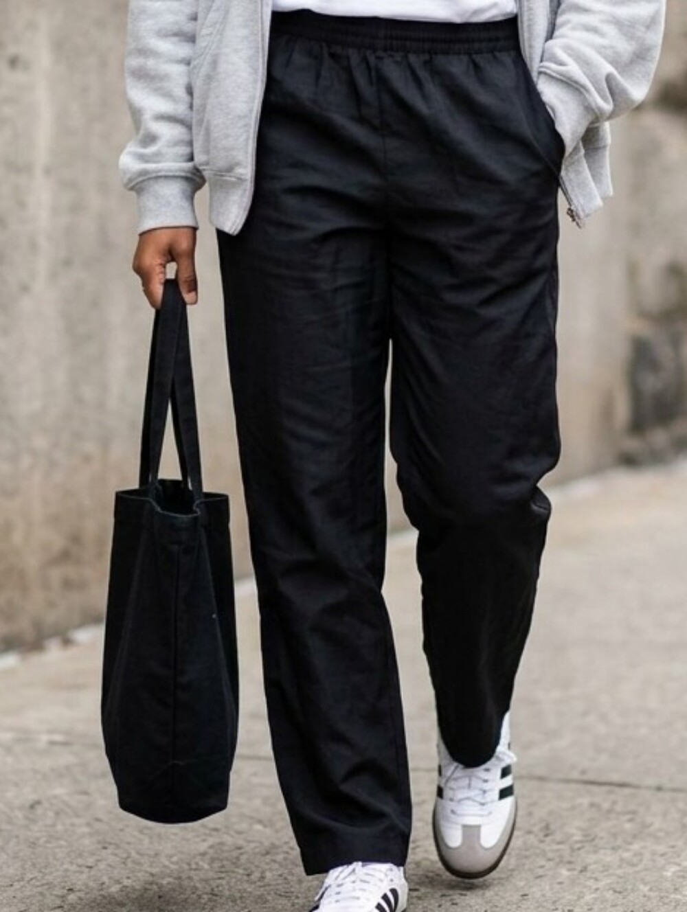 adidas Originals Black Casual Track Pants